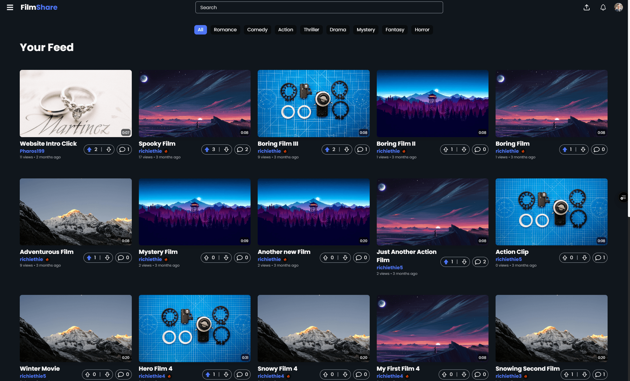 FilmShare Community Platform