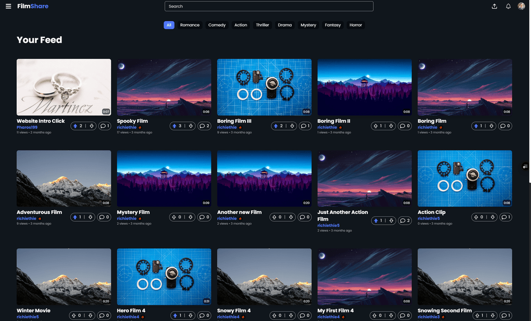 FilmShare Community Platform